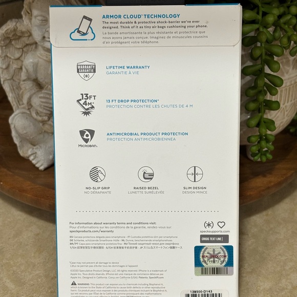 Speck Black Presidio2 Grip iPhone 12 Pro Max Phone Case - Picture 5 of 5